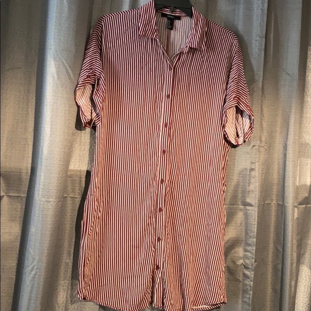 Forever21 Long ButtonUp